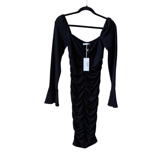 REFORMATION Barrie Knit Dress Black small (new with tags) - Picture 6 of 8